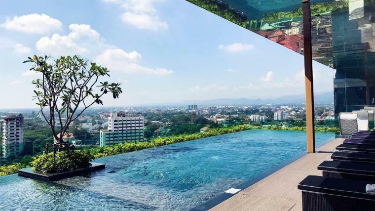 The Astra Luxury Condo In Town Chiang Mai Exterior photo